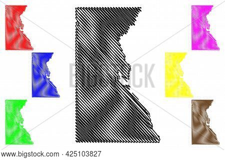 Juneau County, State Of Wisconsin (u.s. County, United States Of America, Us) Map Vector Illustratio