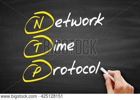 Ntp - Network Time Protocol, Acronym Business Concept