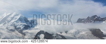 This Wiewpoint Is Above The Clouds, Who Surrounding Another Peaks In This Area.