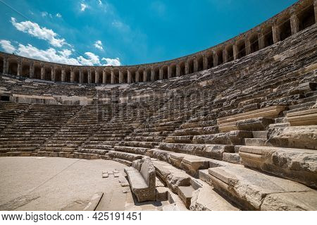 Roman Amphitheater Of Aspendos, Belkiz - Antalya, Turkey.