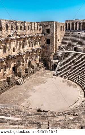 Roman Amphitheater Of Aspendos, Belkiz - Antalya, Turkey.