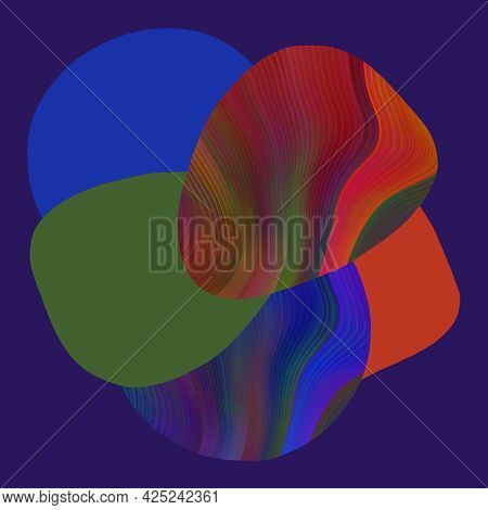 Graphic Design Elements - Wall Paper, Textile Design, Pattern, Texture, Background, Interior, Art Pr