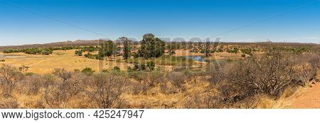 Landscape On The Grounds Of The Ovita Wildlife Restcamp, Okahandja, Namibia