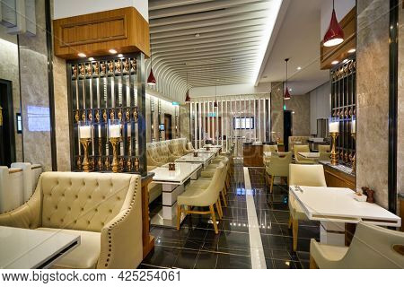 SINGAPORE - CIRCA JANUARY, 2020: interior shot of Mercure Singapore Bugis