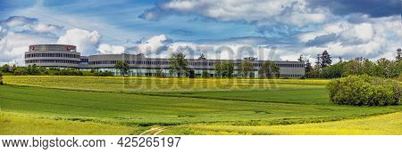 Wetzlar, Germany 2021-05-23:  Panorama From Leica Headquarter In Wetzlar, Hesse , Germany Surround C