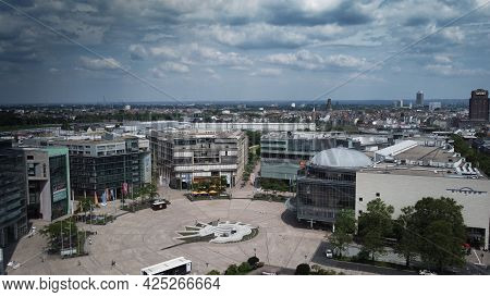 Media Park In The City Of Cologne From Above - Cologne Germany - June 25, 2021