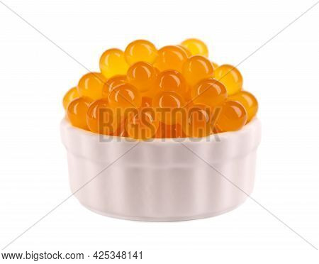Red Tapioca Pearls Image & Photo (Free Trial) | Bigstock