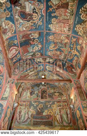 The Church Of Panagia Phorviotissa At Nikitari On Cyprus Island