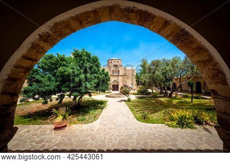 Monastery Of Saint Barnabas In Cyprus, Inner Courtyard