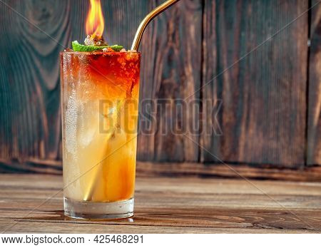 Glass Of Holy Water Cocktail