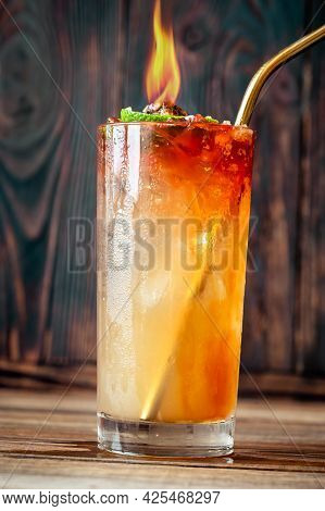 Glass Of Holy Water Cocktail
