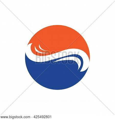 Water Wave Icon Vector