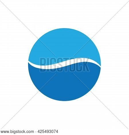 Water Wave Icon Vector