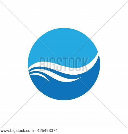 Water Wave Icon Vector