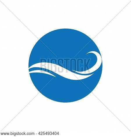 Water Wave Icon Vector