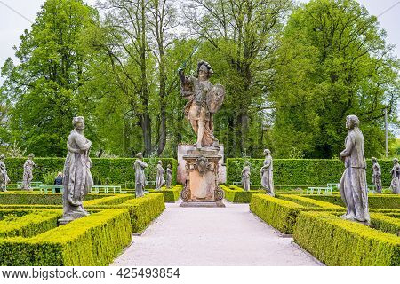 Kuks, Czech Republic - May 15, 2021. Miles Christianus - Great Christian Warrior