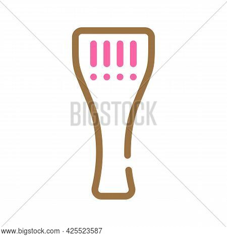 Tailpiece Violin Color Icon Vector. Tailpiece Violin Sign. Isolated Symbol Illustration