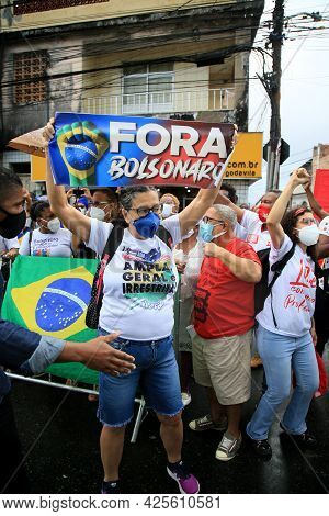Protest Against The Government Of Jair Bolsonaro