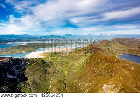 Grannys Pass Is Close To Glengesh Pass In Country Donegal, Ireland
