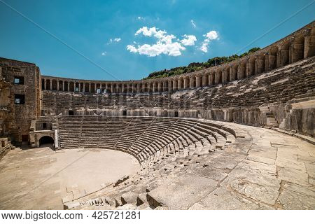 Roman Amphitheater Of Aspendos, Belkiz - Antalya, Turkey.
