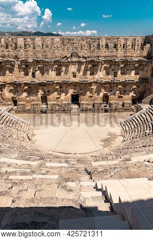 Roman Amphitheater Of Aspendos, Belkiz - Antalya, Turkey.