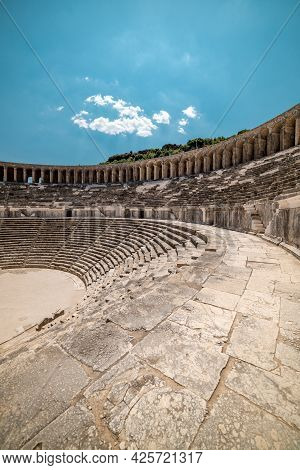 Roman Amphitheater Of Aspendos, Belkiz - Antalya, Turkey.