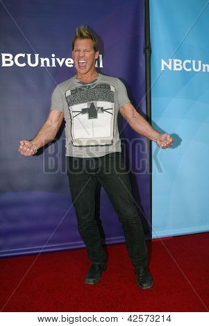 PASADENA, CA - JAN. 7: Chris Jericho ankommer til NBCUniversal 2013 vinter Tryk på Tour på Langham H