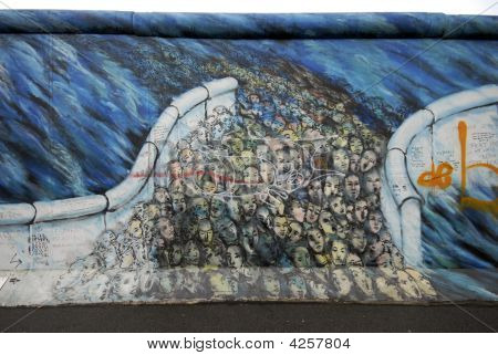 Berlin væg Graffiti
