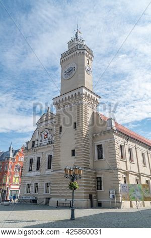 Swiebodzin, Poland - June 1, 2021: Town Hall Of Swiebodzin.