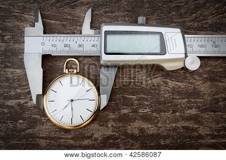Orologi da tasca sono di misura pinza scorrevole.