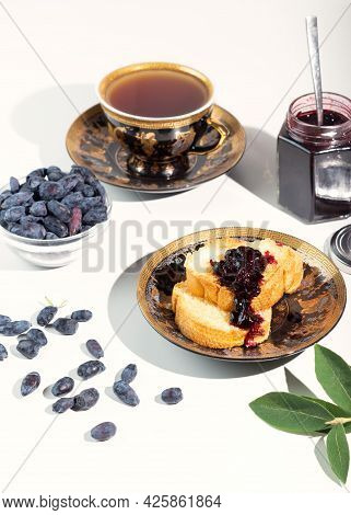 Blue Honeysuckle Is An Early Berry With An Extremely High Concentration Of Anthocyanins And Flavonoi