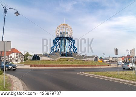 Gorzow Wielkopolski, Poland - June 1, 2021: Observation Tower Dominanta.