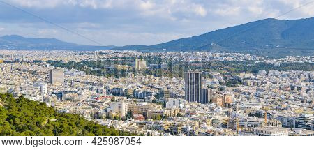 Cityscape Aerial View, Athens, Greece