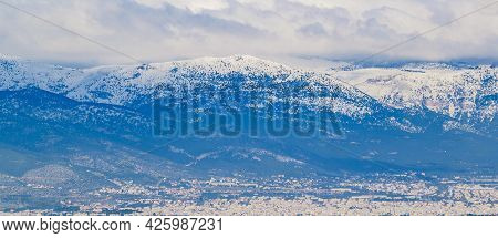 Landscape Aerial View, Athens, Greece