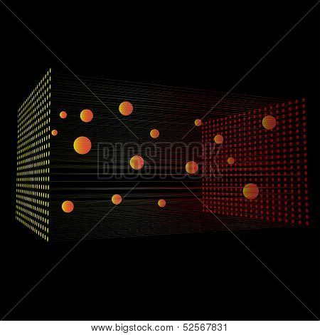 Abstract Geometric Background - Illustration