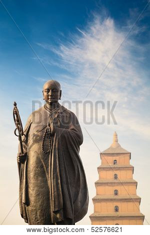 Monk Xuanzang Statue