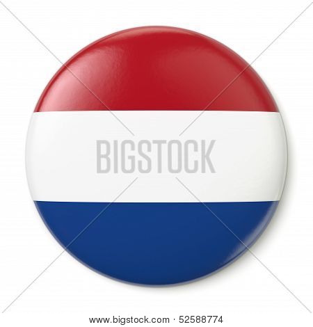 Netherlands Pin-back