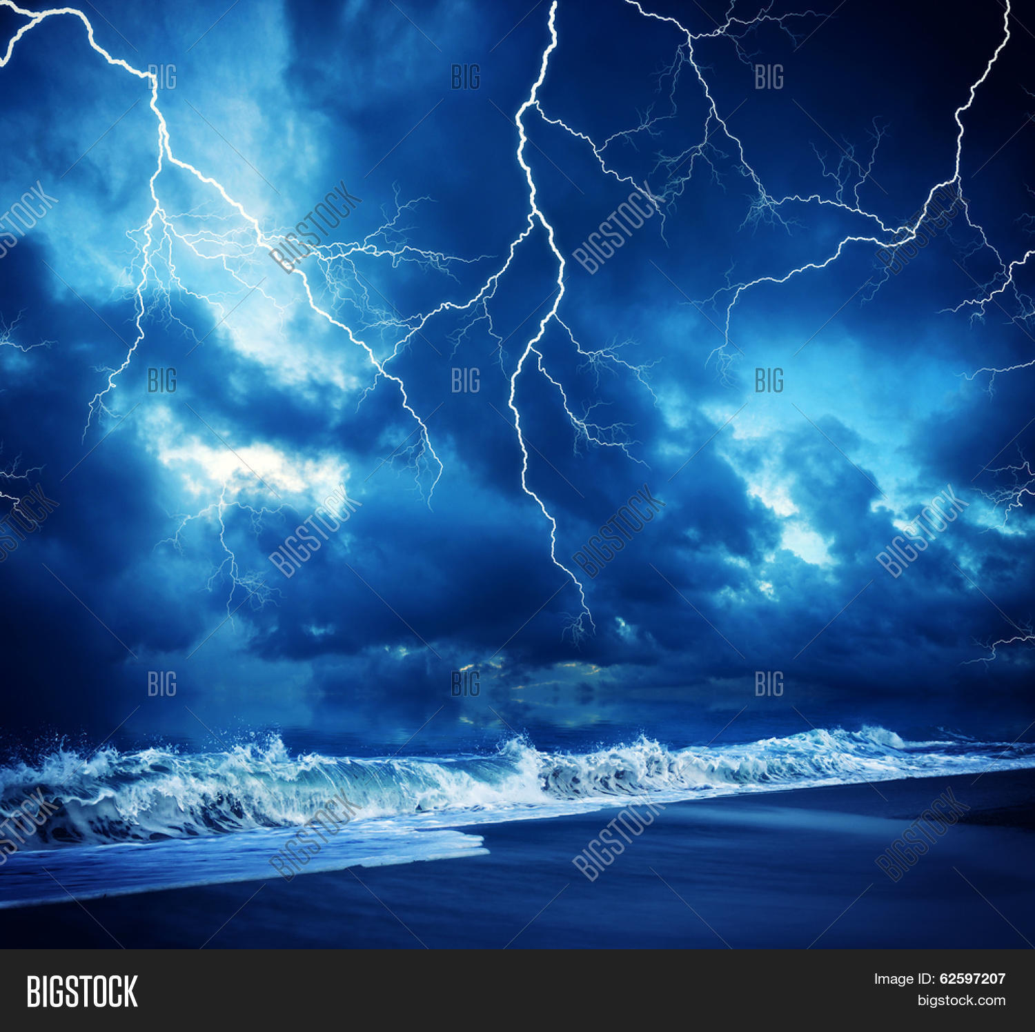 Lightning Flashes Image & Photo (Free Trial) Bigstock
