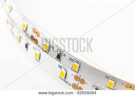 Two Led Strip With 3-chip Smd Modules Uninsulated