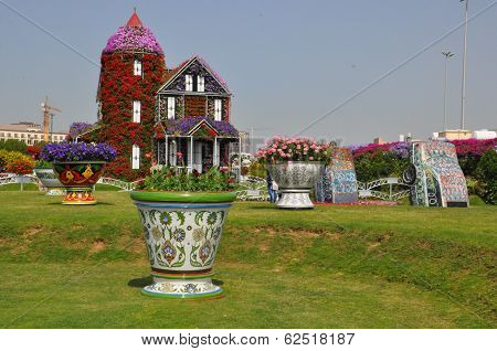 Dubai Miracle Garden in the UAE