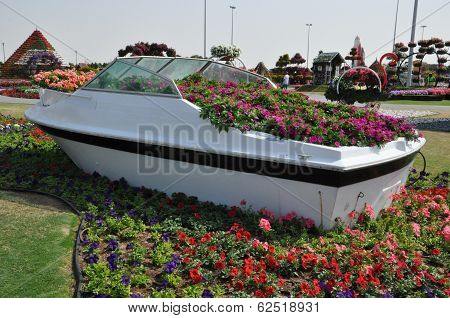 Dubai Miracle Garden in the UAE