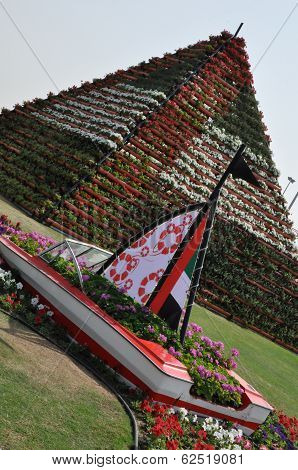 Dubai Miracle Garden in the UAE