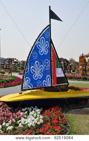 Dubai Miracle Garden in the UAE