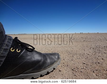 Step in desert