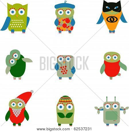 Funny Owls