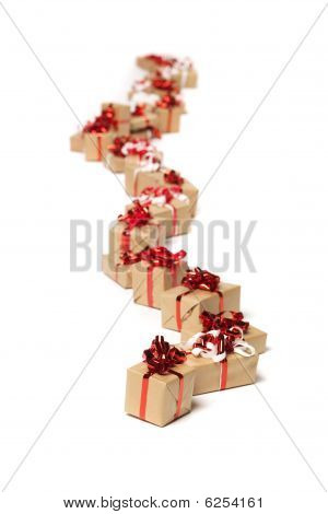 Weihnachtsgeschenke in Folge