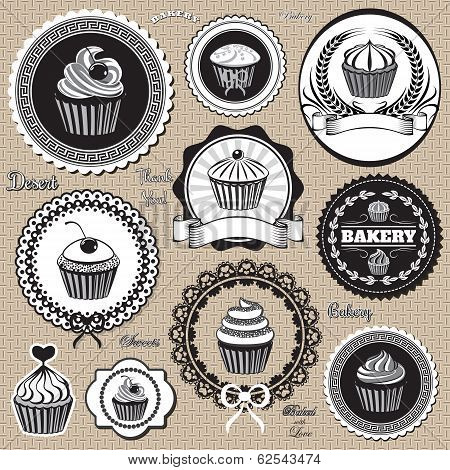 Icons For  Baking And Bakery