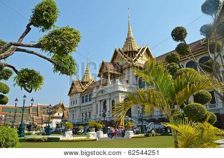 Chakri Maha Prasad Grand Palace In Bangkok