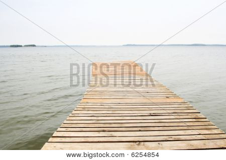 Houten pier