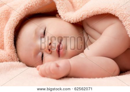 Baby Girl Falling Asleep